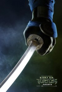Teenage Mutant Ninja Turtles 2014 Movie Teaser Poster Leonardo