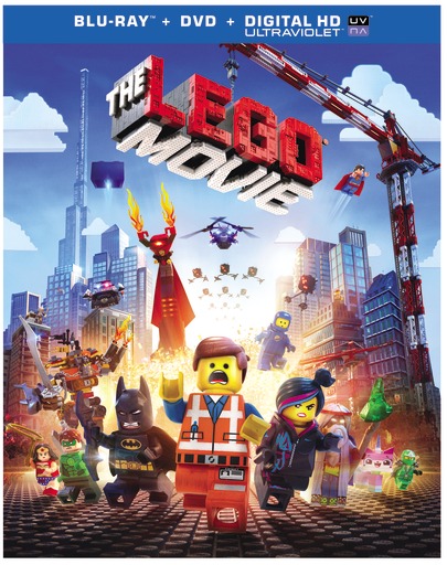 The LEGO Movie Blu-Ray Box Cover Art