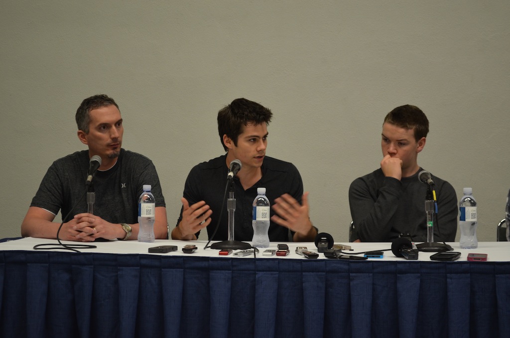 The Maze Runner WonderCon Press Conference Dylan OBrien