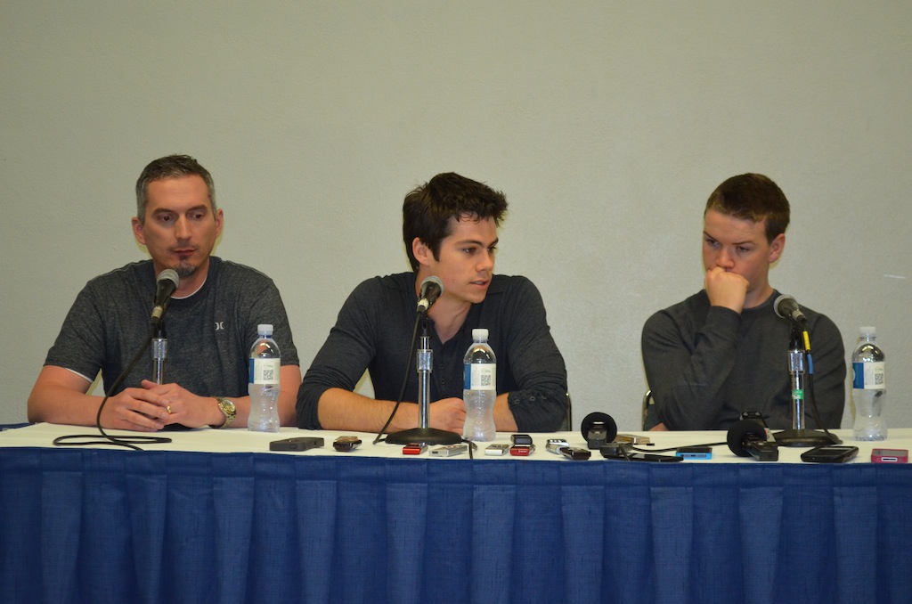 The Maze Runner WonderCon Press Conference Will Poulter