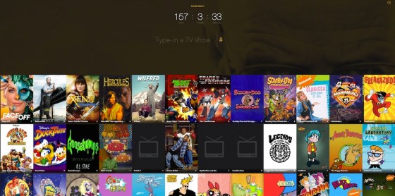Website Total Time Spent Watching TV Calculator 2