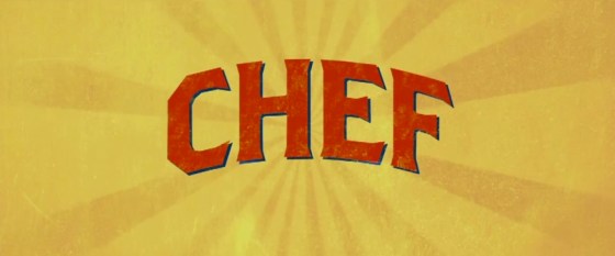 Chef 2014 Title Movie Logo
