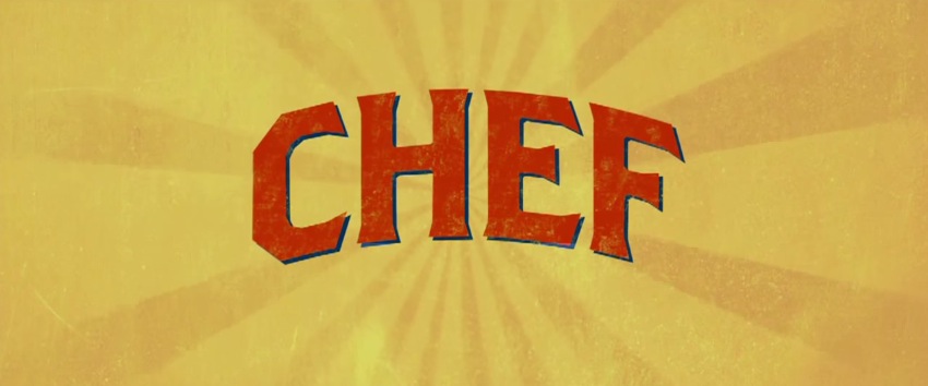 Chef 2014 Title Movie Logo