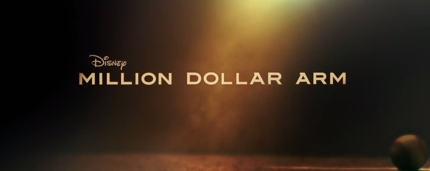 Million Dollar Arm Title Movie Logo