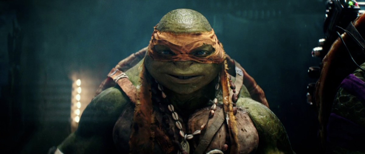 Teenage Mutant Ninja Turtles 2014 Movie Still Michelangelo