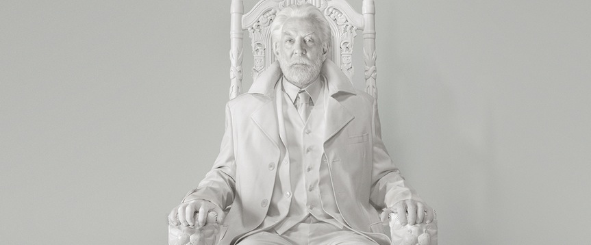 President Snow Teaser Trailer The Hunger Games Mockingjay Part 1