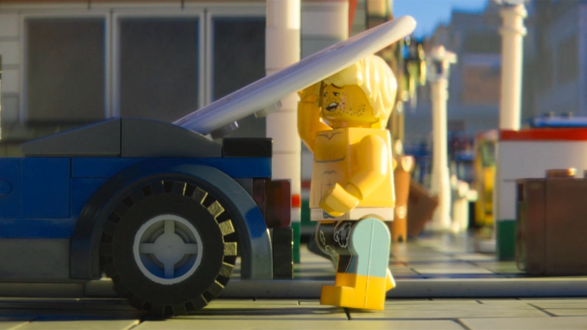 The LEGO Movie Surfer Dave
