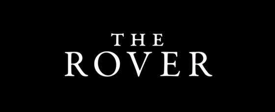 The Rover 2014 Movie Title Logo