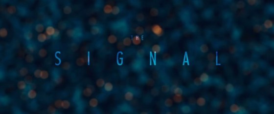 The Signal 2014 Movie Title Logo