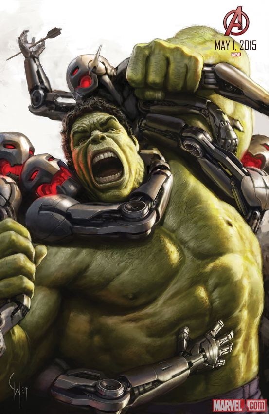 Avenger-Age of Ultron Hulk poster