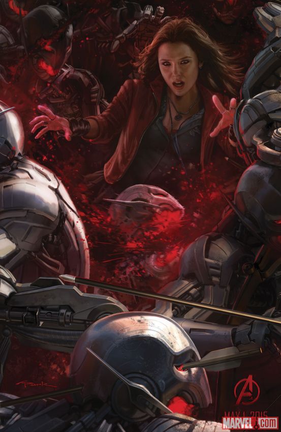 Avenger-Age of Ultron Scarlet Witch poster