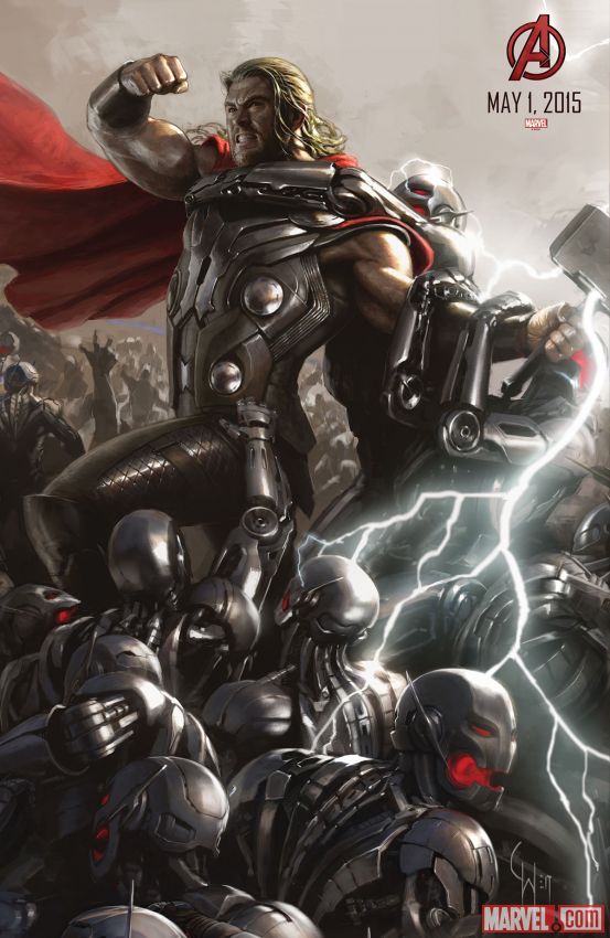 Avenger-Age of Ultron Thor poster