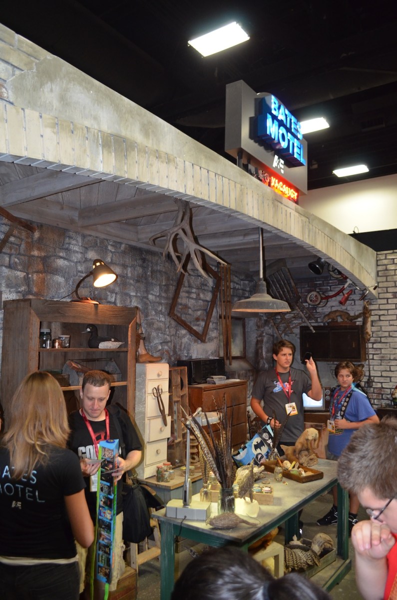 Comic-Con 2014 AE Bates Motel Booth