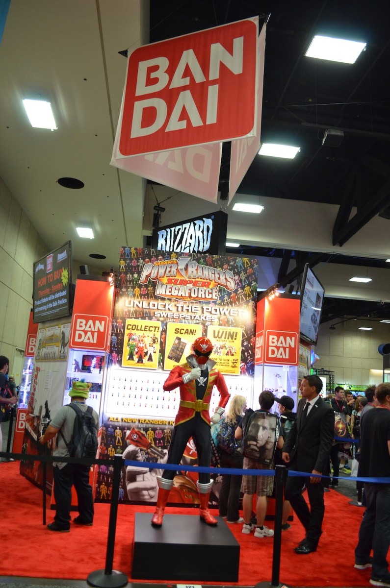 Comic-Con 2014 Bandai Booth