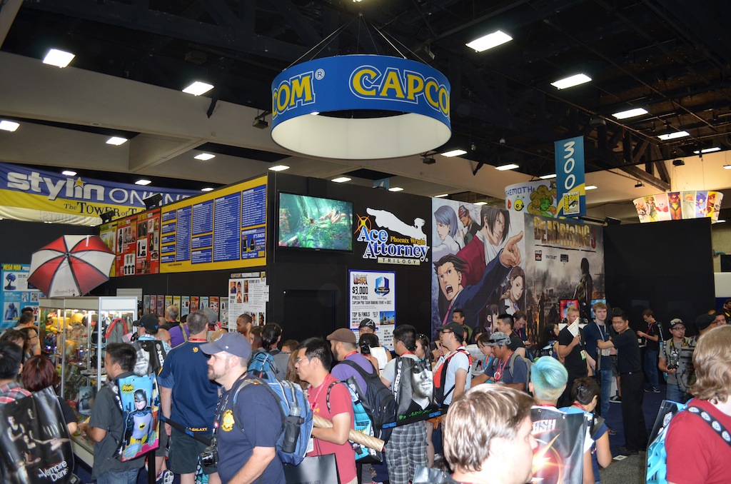 Comic-Con 2014 Capcom Booth