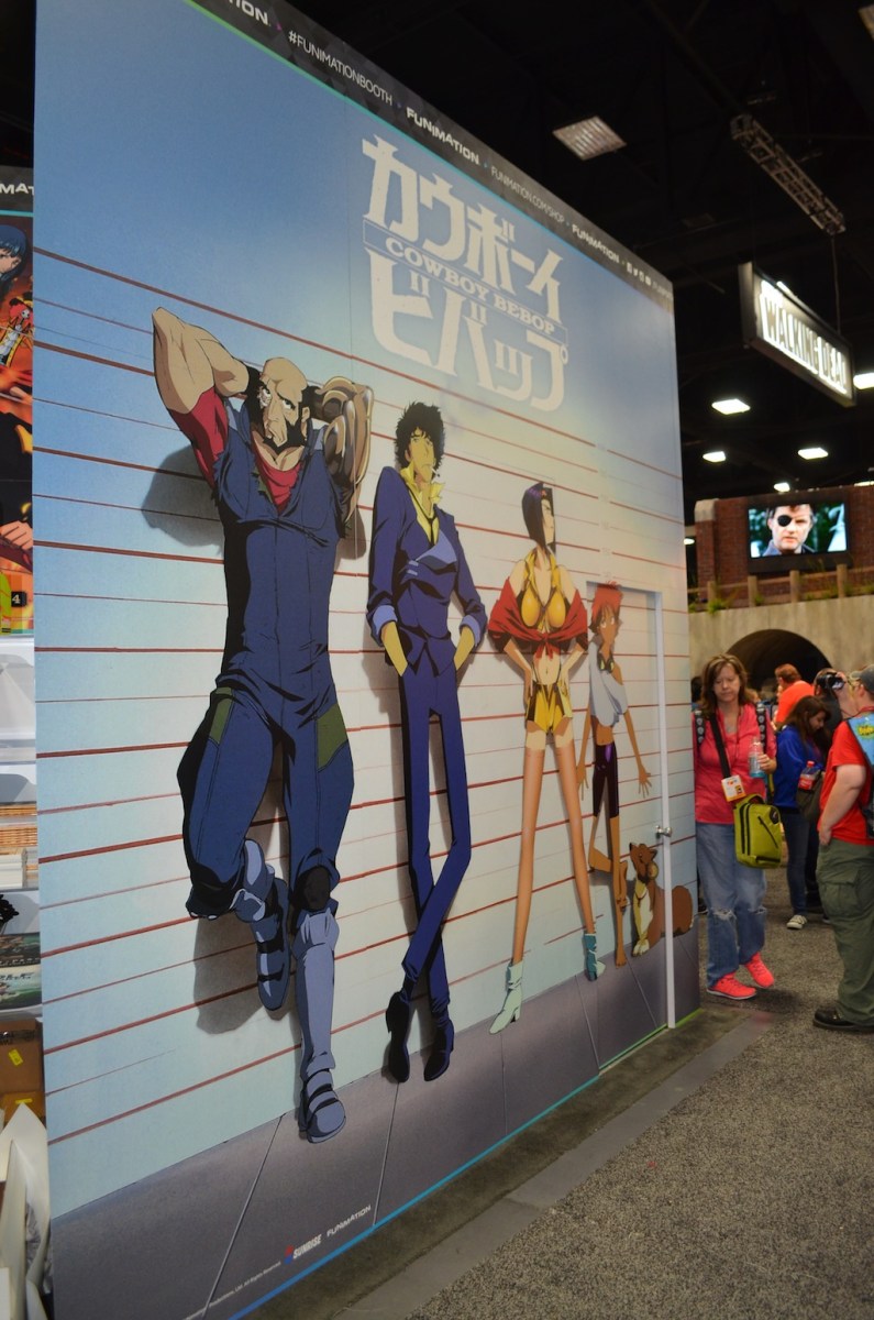 Comic-Con 2014 Cowboy Bebop Funimation Booth