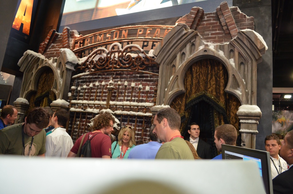 Comic-Con 2014 Crimson Peak Booth