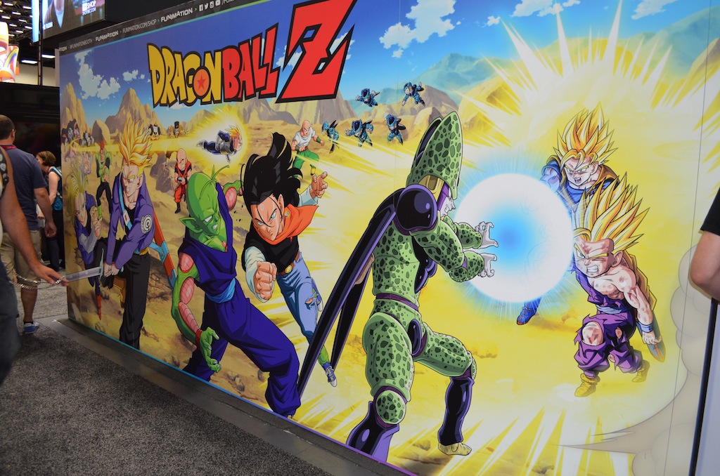 Comic-Con 2014 Dragon Ball Z Funimation Booth 2