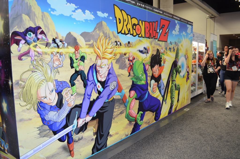 Comic-Con 2014 Dragon Ball Z Funimation Booth