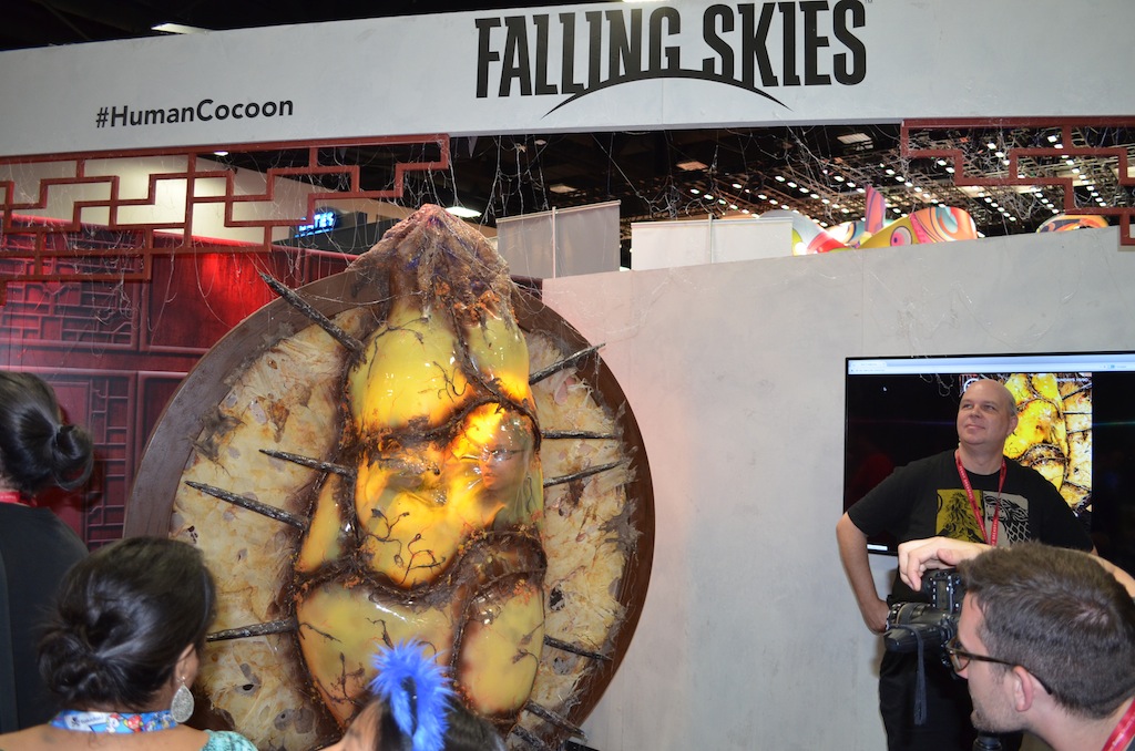 Comic-Con 2014 Falling Skies Booth
