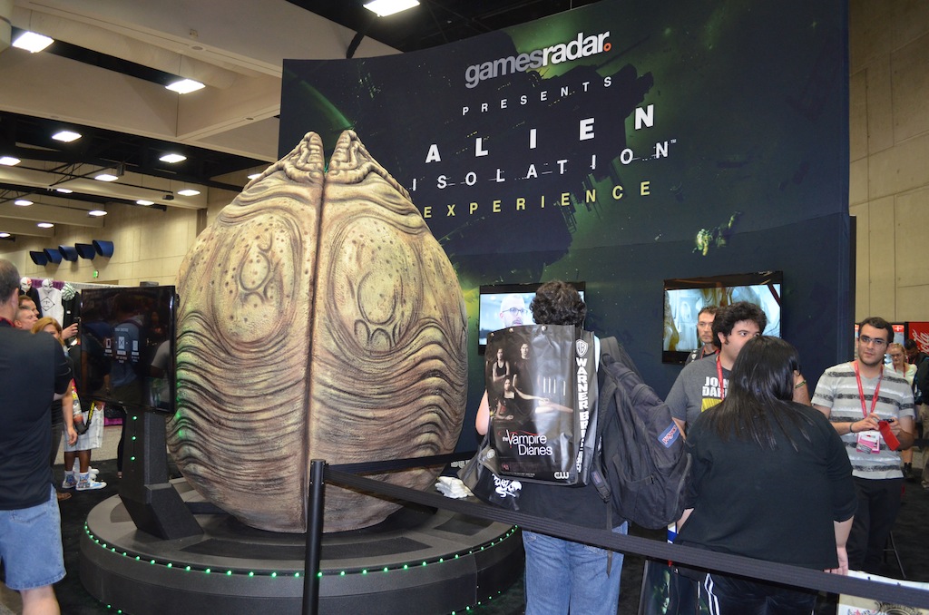 Comic-Con 2014 Gamesradar Alien Isolation Booth