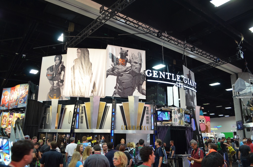 Comic-Con 2014 Gentle Giant Booth