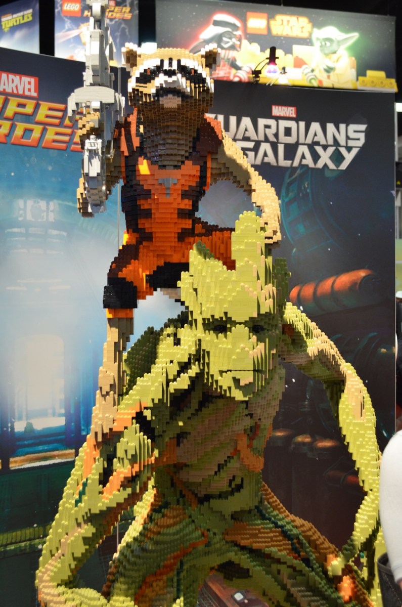 Comic-Con 2014 Guardians of the Galaxy LEGO Booth