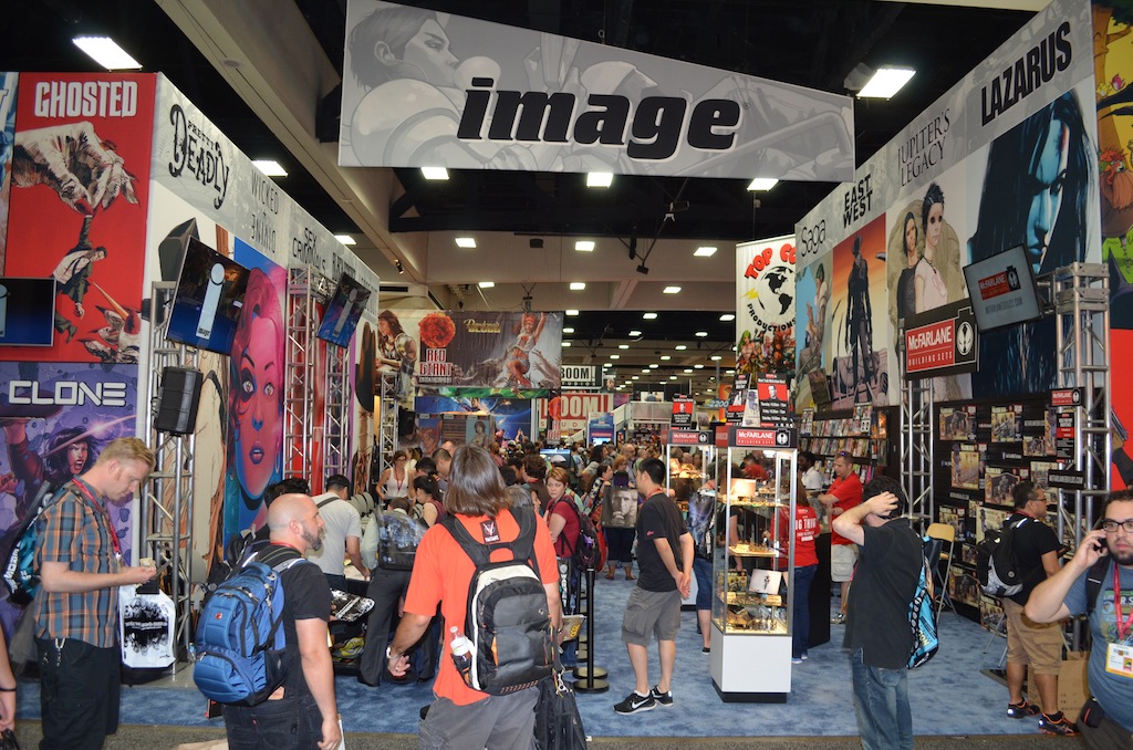 Comic-Con 2014 Image Comics Booth