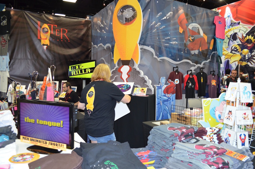 Comic-Con 2014 Later Studio Booth