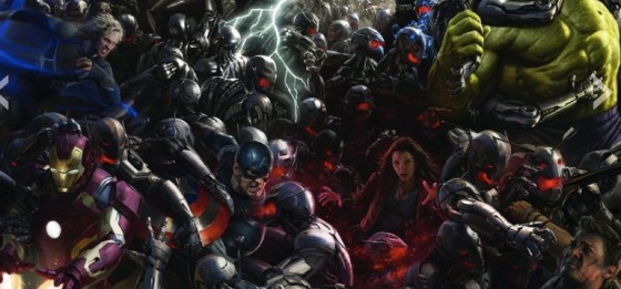 Comic-Con 2014 Marvel's Avengers Age of Ultron Full Concept Art Poster