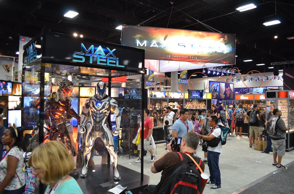 Comic-Con 2014 Max Steel Booth