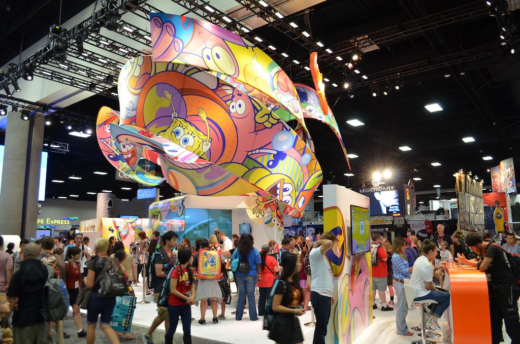 Comic-Con 2014 Nickelodeon Booth 2