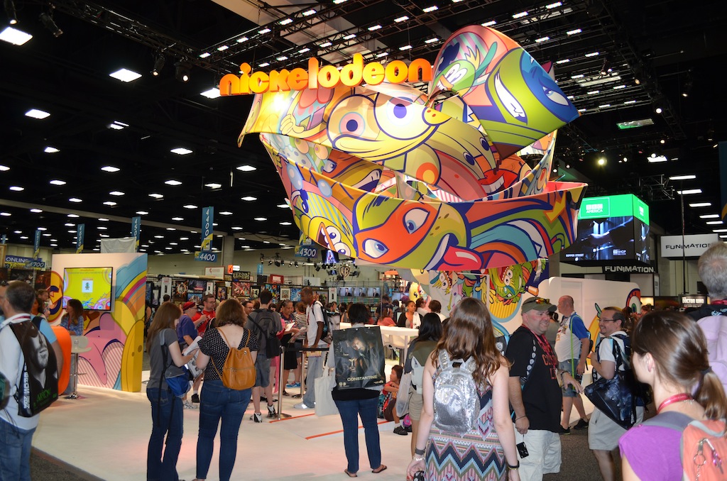 Comic-Con 2014 Nickelodeon Booth 3