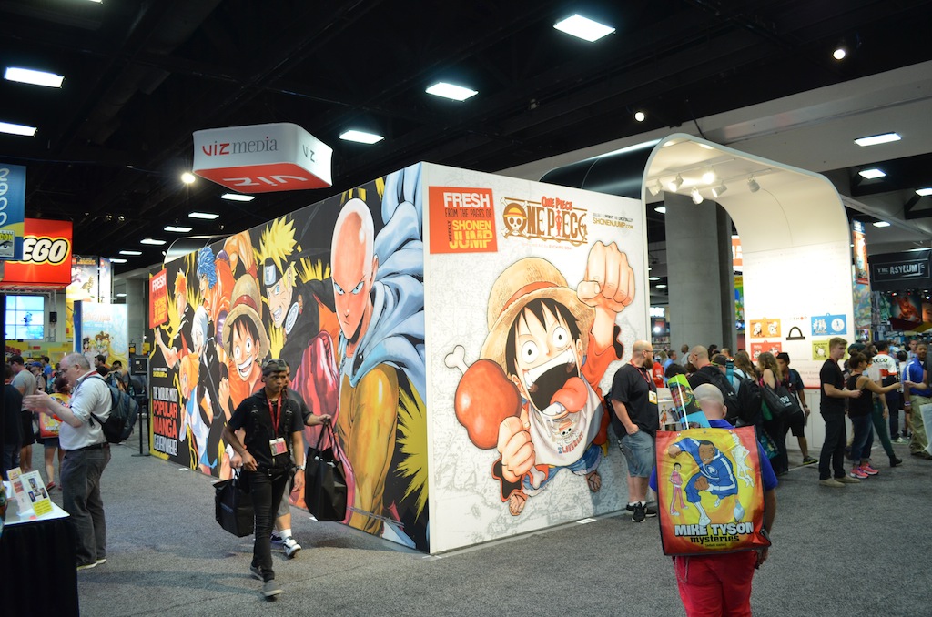Comic-Con 2014 One Piece Booth
