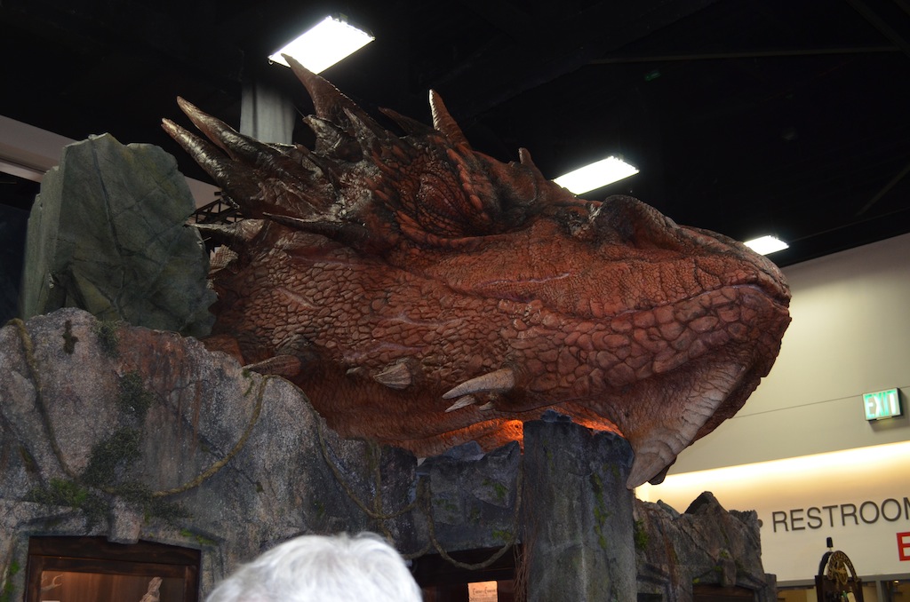 Comic-Con 2014 Smaug The Hobbit Booth