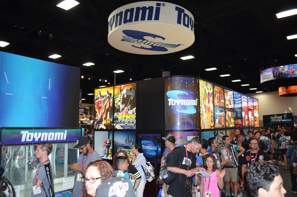 Comic-Con 2014 Toynami Booth
