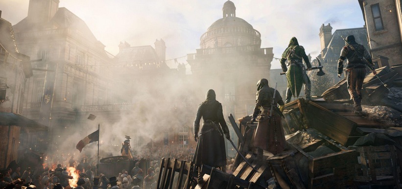 Comic-Con 2014 Ubisoft Assassin's Creed Parkour Obstacle Course