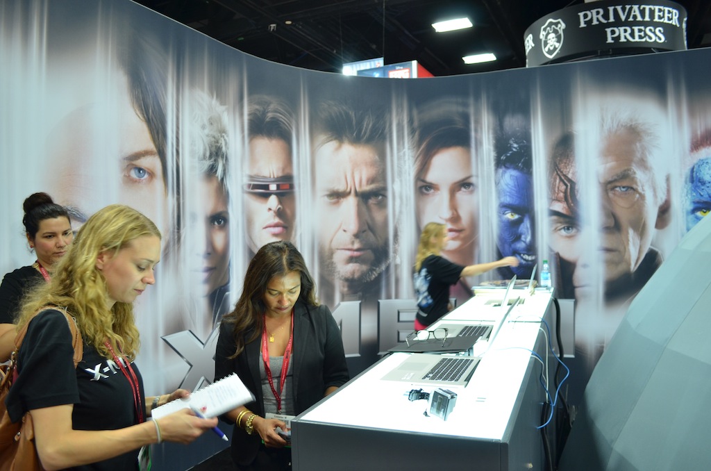 Comic-Con 2014 X-Men Movies Booth