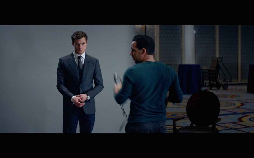 Fifty Shades of Grey Teaser Screenshot Christian Photo Shoot