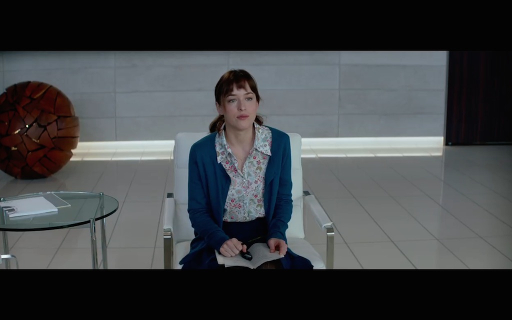 Fifty Shades of Grey Teaser Screenshot Dakota Johnson 3