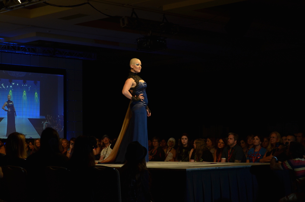 Her Universe Fashion Show SDCC 2014 Hannah Kent Ventress Gown Star Wars