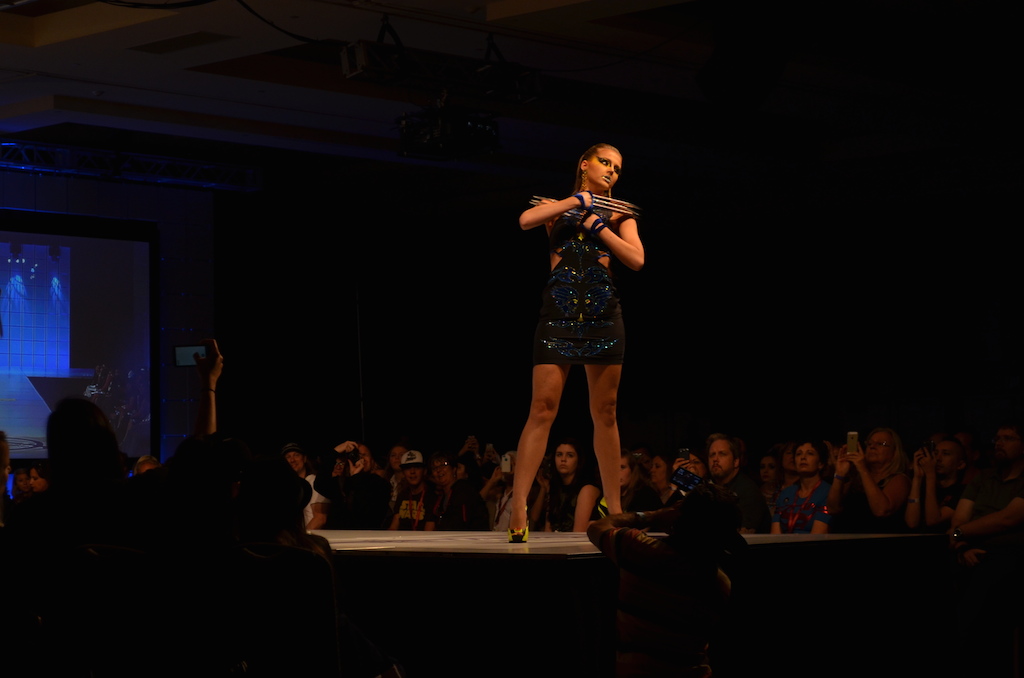 Her Universe Fashion Show SDCC 2014 Isabelle Scott Wolverine X-Men 2