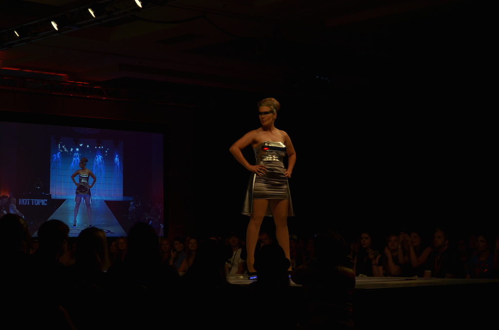 Her Universe Fashion Show SDCC 2014 Jinyo Battlestar Galactica Cylon Dress 2