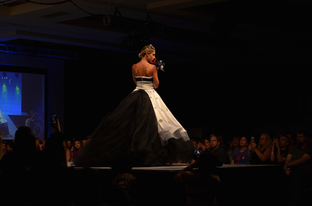 Her Universe Fashion Show SDCC 2014 Leetal Platt Dalek Wedding Dress Doctor Who 3