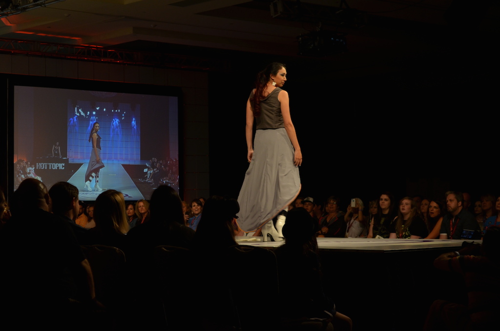 Her Universe Fashion Show SDCC 2014 Sadee Umrapal Portal Dress 2