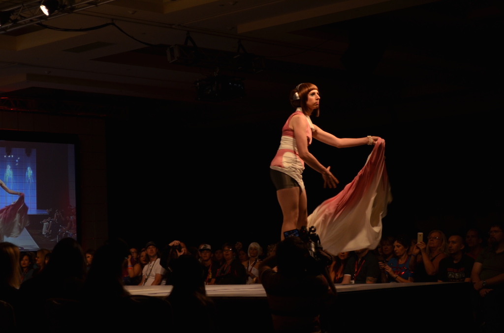 Her Universe Fashion Show SDCC 2014 Tara Reich Arcee Transformers 2