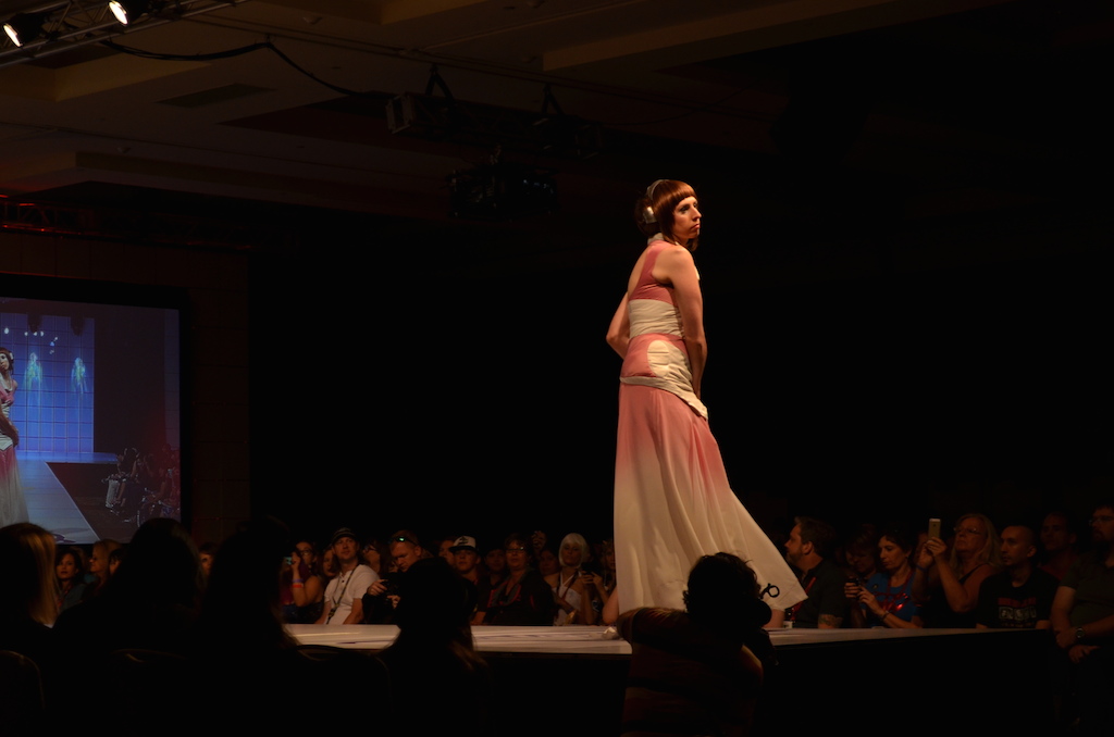 Her Universe Fashion Show SDCC 2014 Tara Reich Arcee Transformers