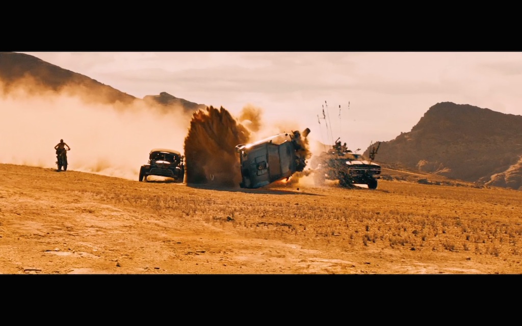 Mad Max Fury Road Comic Con Trailer Screenshot Car Chase 2