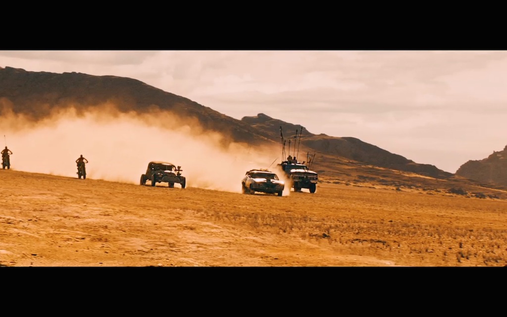 Mad Max Fury Road Comic Con Trailer Screenshot Car Chase
