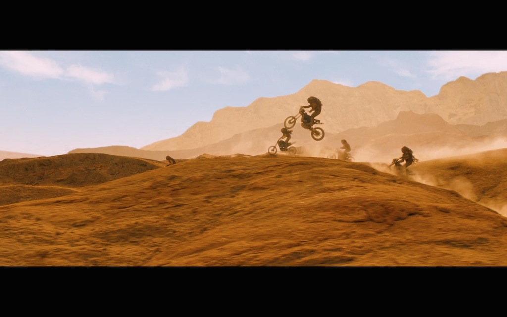Mad Max Fury Road Comic Con Trailer Screenshot Dirt Bike
